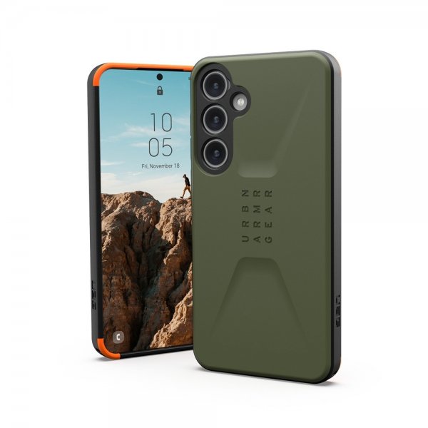 Urban Armor Gear (UAG) Samsung Galaxy S24 Plus Skal Civilian Olive Drab