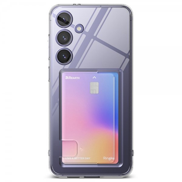 Ringke Samsung Galaxy S24 Plus Skal Fusion Card Clear
