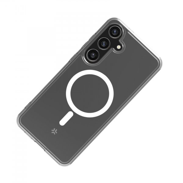 Celly Samsung Galaxy S24 Plus Skal GELSKINMAG MagSafe Transparent