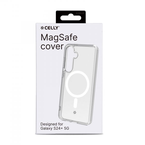 Celly Samsung Galaxy S24 Plus Skal GELSKINMAG MagSafe Transparent
