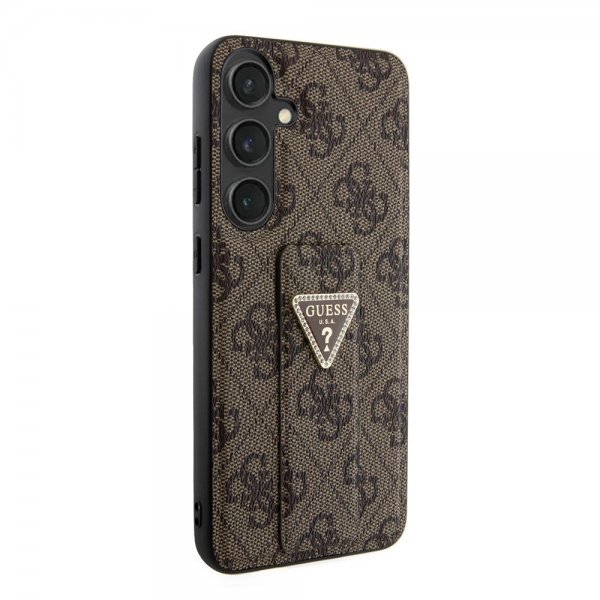 Guess Samsung Galaxy S24 Plus Skal Grip Stand Function Brun