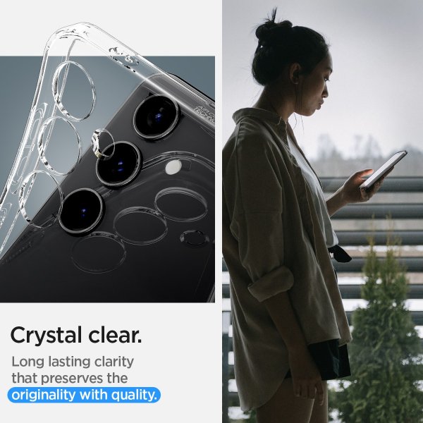 Spigen Samsung Galaxy S24 Plus Skal Liquid Crystal Crystal Clear