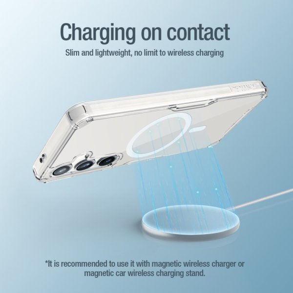 Nillkin Samsung Galaxy S24 Plus Skal Nature Pro Series MagSafe Transparent