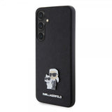 Karl Lagerfeld Samsung Galaxy S24 Plus Skal Saffiano Karl & Choupette Svart