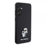 Karl Lagerfeld Samsung Galaxy S24 Plus Skal Saffiano Karl & Choupette Svart