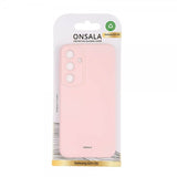Onsala Samsung Galaxy S24 Plus Skal Silikon Chalk Pink