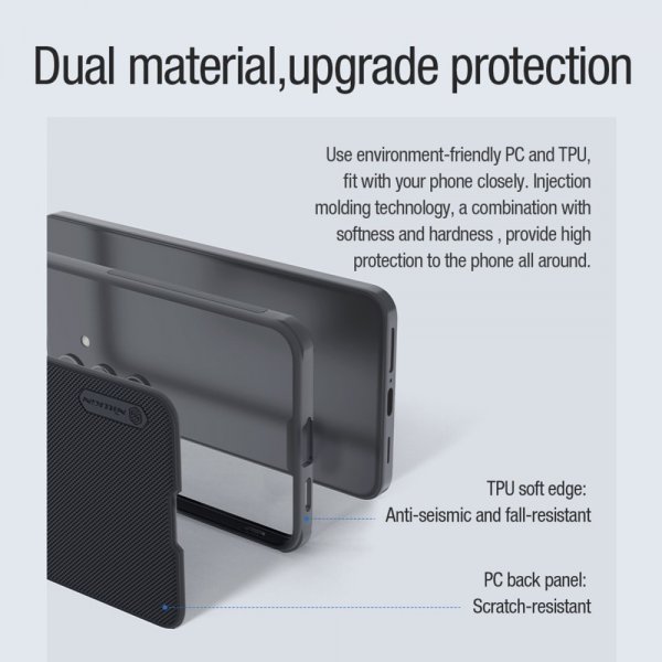 Nillkin Samsung Galaxy S24 Plus Skal Super Frosted Shield Pro MagSafe Svart