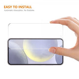 Enkay Samsung Galaxy S24 Plus Skärmskydd med Monteringsram Easy Install