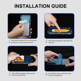 Enkay Samsung Galaxy S24 Plus Skärmskydd med Monteringsram Easy Install