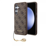 Guess Samsung Galaxy S24 Skal 4G Charm Brun
