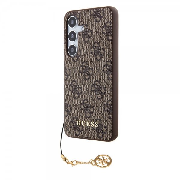Guess Samsung Galaxy S24 Skal 4G Charm Brun