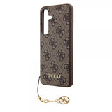 Guess Samsung Galaxy S24 Skal 4G Charm Brun