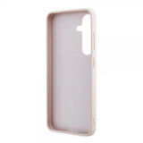 Guess Samsung Galaxy S24 Skal 4G Metal Logo Rosa