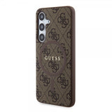 Guess Samsung Galaxy S24 Skal 4G Pattern MagSafe Brun