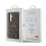 Guess Samsung Galaxy S24 Skal 4G Pattern MagSafe Brun