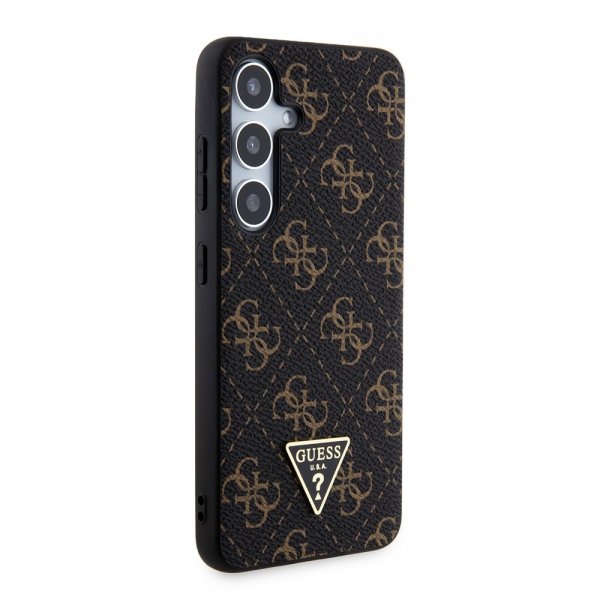 Guess Samsung Galaxy S24 Skal 4G Print Grained Svart