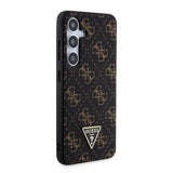 Guess Samsung Galaxy S24 Skal 4G Print Grained Svart