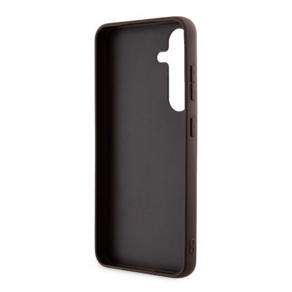 Guess Samsung Galaxy S24 Skal 4G Print Grained Vit
