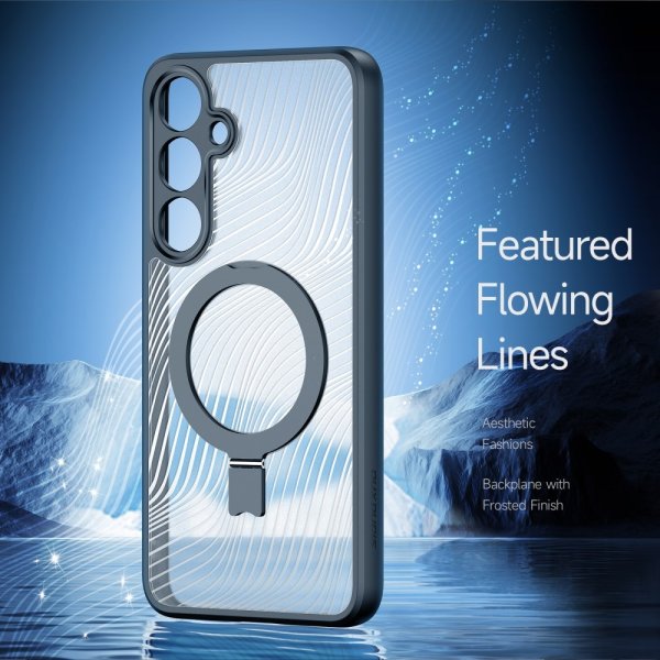 Dux Ducis Samsung Galaxy S24 Skal Aimo Series MagSafe Kickstand Svart