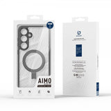 Dux Ducis Samsung Galaxy S24 Skal Aimo Series MagSafe Kickstand Svart