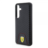Ferrari Samsung Galaxy S24 Skal Carbon & Stripe Svart