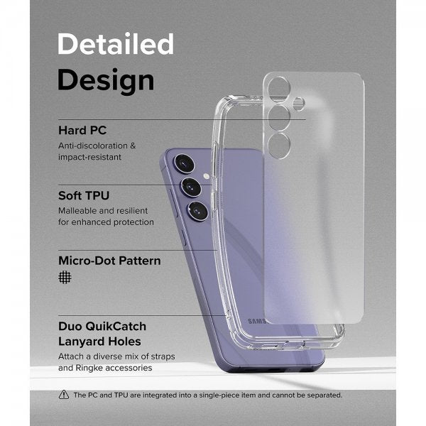 Ringke Samsung Galaxy S24 Skal Fusion Matte Clear