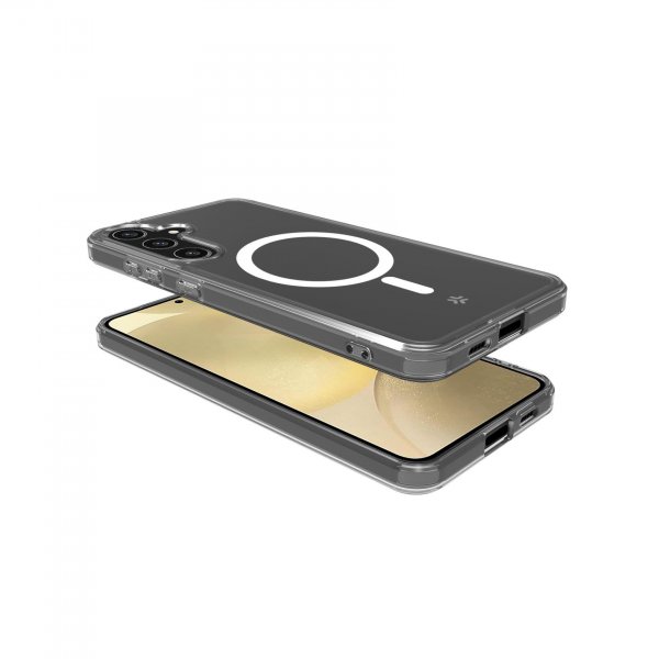 Celly Samsung Galaxy S24 Skal GELSKINMAG MagSafe Transparent