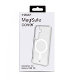 Celly Samsung Galaxy S24 Skal GELSKINMAG MagSafe Transparent