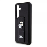 Karl Lagerfeld Samsung Galaxy S24 Skal Grip & Stand Saffiano Svart