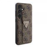 Guess Samsung Galaxy S24 Skal Grip Stand Function Brun