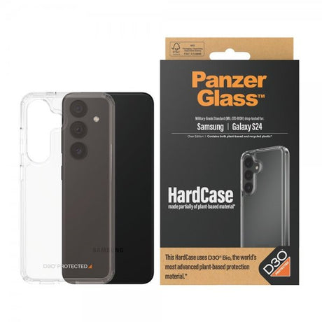 PanzerGlass Samsung Galaxy S24 Skal HardCase D3O Transparent