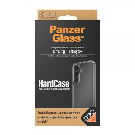PanzerGlass Samsung Galaxy S24 Skal HardCase D3O Transparent