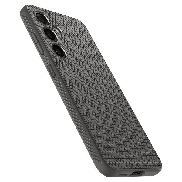 Spigen Samsung Galaxy S24 Skal Liquid Air Marble Grey