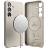 Ringke Samsung Galaxy S24 Skal Silicone Magnetic Stone