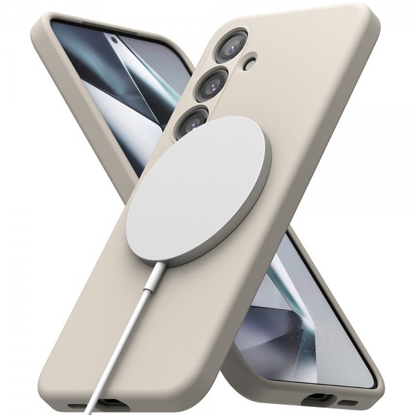 Ringke Samsung Galaxy S24 Skal Silicone Magnetic Stone
