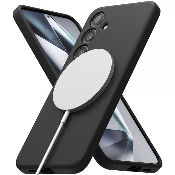 Ringke Samsung Galaxy S24 Skal Silicone Magnetic Svart