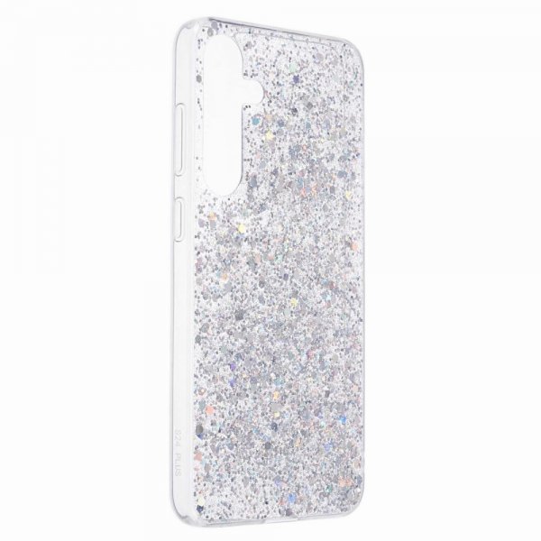 Nordic Covers Samsung Galaxy S24 Skal Sparkle Series Stardust Silver