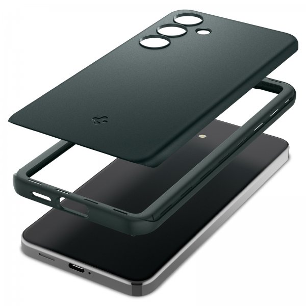 Spigen Samsung Galaxy S24 Skal Thin Fit Abyss Green