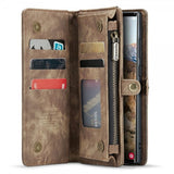 CaseMe Samsung Galaxy S24 Ultra Fodral 008 Series Löstagbart Skal Brun