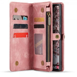 CaseMe Samsung Galaxy S24 Ultra Fodral 008 Series Löstagbart Skal Rosa