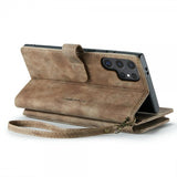 CaseMe Samsung Galaxy S24 Ultra Fodral C30 Series Brun
