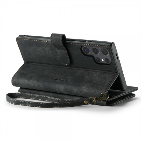 CaseMe Samsung Galaxy S24 Ultra Fodral C30 Series Svart