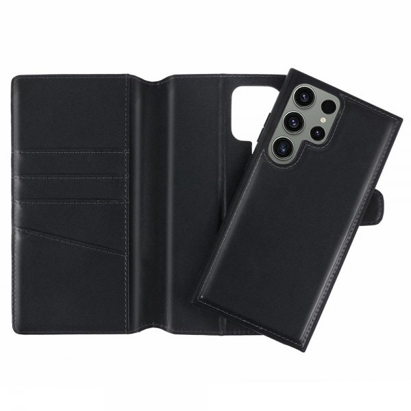 Nordic Covers Samsung Galaxy S24 Ultra Fodral MagLeather Raven Black