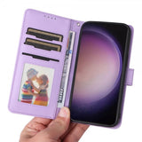 Betopnice Samsung Galaxy S24 Ultra Fodral med Löstagbart Skal 005 Lila