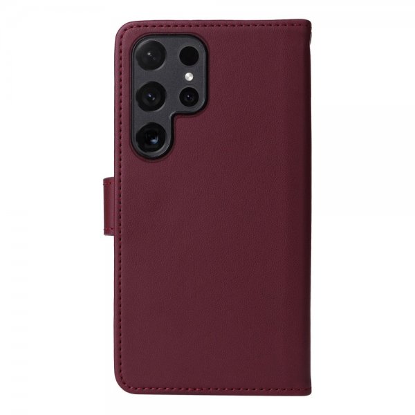 Betopnice Samsung Galaxy S24 Ultra Fodral med Löstagbart Skal 005 Röd