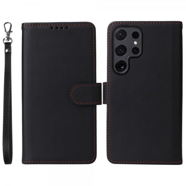 Betopnice Samsung Galaxy S24 Ultra Fodral med Löstagbart Skal 005 Svart