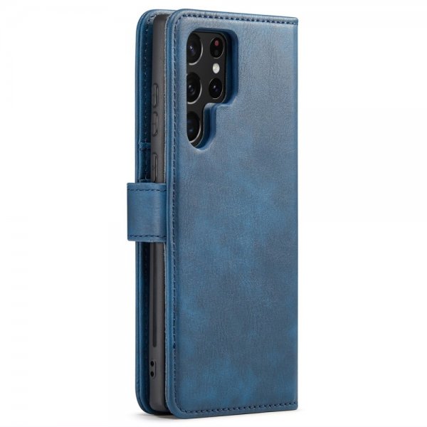 Dg.Ming Samsung Galaxy S24 Ultra Fodral med Löstagbart Skal Blå