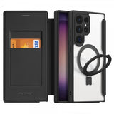 Dux Ducis Samsung Galaxy S24 Ultra Fodral Skin X Pro Series Kickstand MagSafe Svart