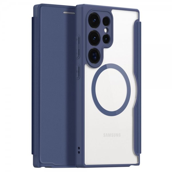 Dux Ducis Samsung Galaxy S24 Ultra Fodral Skin X Pro Series MagSafe Blå