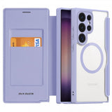 Dux Ducis Samsung Galaxy S24 Ultra Fodral Skin X Pro Series MagSafe Lila